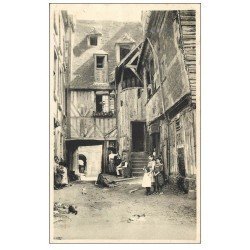 61 VIMOUTIERS. Cour de l'Ecu 1942