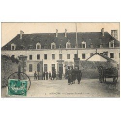 Superbe Lot 10 Cpa 61 ALENCON. Caserne Ernouf, Rue Basse et de la Barre, Avenue Gare, Lycée etc...