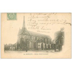 Superbe Lot 10 Cpa 61 ALENCON. Dentelles, Halles, Kiosque à Musique Promenades, Eglise, Hall aux Toiles...