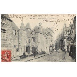 Superbe Lot 10 Cpa 61 ALENCON. Ecole Normale, Halle au Grain, Caserne Bonet, Dentelles, Tribunal Commerce...