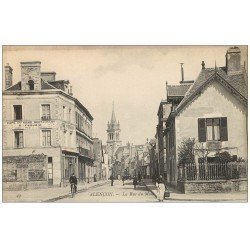 carte postale ancienne Superbe Lot 10 Cpa 61 ALENCON. Rue du Mans, Maison du Garde, Pont et Grand Moulin, Château etc...