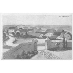 62 AIX-NOULETTE. Le Village d'après dessin allemand