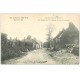 carte postale ancienne 62 AIX-NOULETTE. Une Rue et trou de marmite. Guerre 1914-18