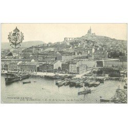 carte postale ancienne 13 MARSEILLE. Le Vieux Port ND