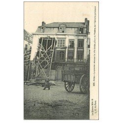 carte postale ancienne 62 ARRAS. Epicerie Parisienne Place du Théâtre 1915