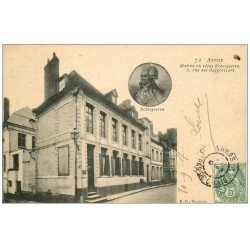 carte postale ancienne 62 ARRAS. Maison Robespierre Rue des Rapporteurs 1907