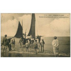 62 BERCK. Lot 10 Cpa Bateau, Cottage Dunes, Hôpital, Digue, Hôtel de Ville, Rue Plage, Eden Casino, Monument Morts...