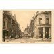 carte postale ancienne 62 BETHUNE. Banque du Nord rue d'Arras