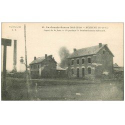 carte postale ancienne 62 BETHUNE. Fosse n°10 bombardée. La Mine