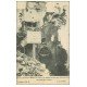 carte postale ancienne 62 BETHUNE. Un Commerçant continue son Commerce Vins et Liqueurs 1915