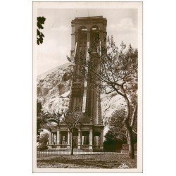 carte postale ancienne 13 MARSEILLE. Notre-Dame de la Garde Ascenseurs. Photo Carte