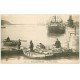 carte postale ancienne 62 BOULOGNE-SUR-MER. Les Vieux Passeurs vers 1900. Marins métiers de la Mer