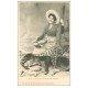 62 BOULOGNE-SUR-MER. Matelote Pêcheuse de Crevettes vers 1900