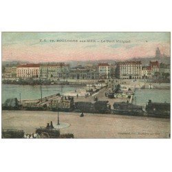 carte postale ancienne 62 BOULOGNE-SUR-MER. Pont Marguet 1929
