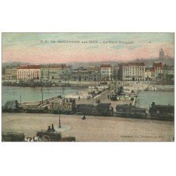 carte postale ancienne 62 BOULOGNE-SUR-MER. Pont Marguet 1929