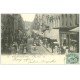 carte postale ancienne 62 BOULOGNE-SUR-MER. Rue Thiers 1903. Tampon tailleur Dreyfus