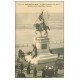 carte postale ancienne 62 BOULOGNE-SUR-MER. Statue Général San Martin 1913