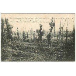 carte postale ancienne 62 BUVAL. Le Fond après la bataille 1915