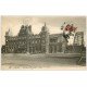 carte postale ancienne 62 CALAIS. La Gare et Passerelle 1917