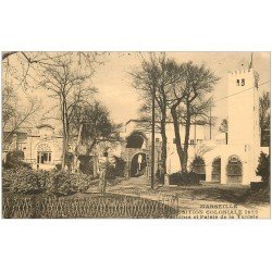 carte postale ancienne 13 MARSEILLE. Palais des Machines et Tunisie . Exposition Coloniale