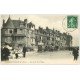 carte postale ancienne 62 HARDELOT-PLAGE. Voitures anciennes sur la Digue 1913