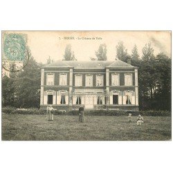 carte postale ancienne 62 HERSIN. Le Château de Toile 1906