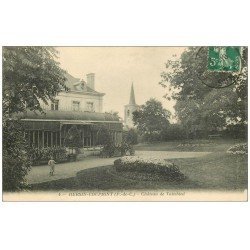 62 HERSIN-COUPIGNY. Château de Vattebled animé 1915