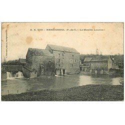 carte postale ancienne 62 HESDIGNEUL. Le Moulin Lhomme
