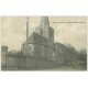 carte postale ancienne 62 LA BUISSIERE. Eglise animation