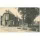 carte postale ancienne 62 LA BUISSIERE. Route du Bois et Château 1923