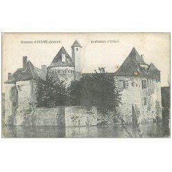 carte postale ancienne 62 LE CHATEAU DE OHLAIN 1911
