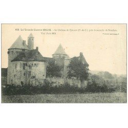 carte postale ancienne 62 LE CHATEAU DE OHLAIN 1916