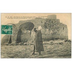 carte postale ancienne 62 LE PORTEL. Fort de l'Heurt 1910