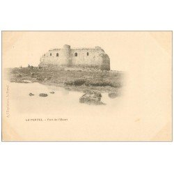carte postale ancienne 62 LE PORTEL. Lot de 8 Cpa. Fort Heurt, Plage, Eglise, Fort Alprech...