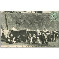 62 LE PORTEL. Vue sur les Tentes de Plage 1906
