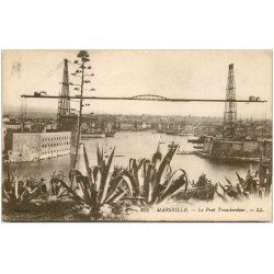 carte postale ancienne 13 MARSEILLE. Pont Transbordeur 205