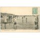 carte postale ancienne 62 LE TOUQUET-PARIS-PLAGE. La Plage à Marée basse 1921