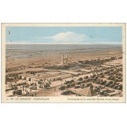 carte postale ancienne 62 LE TOUQUET-PARIS-PLAGE. Nouvelle Piscine 1948