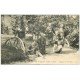 carte postale ancienne 62 LE TOUQUET-PARIS-PLAGE. Pêcheuses de Crevettes vers 1911. Métiers de la Mer