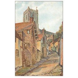 carte postale ancienne 62 LE WAAST. Une Ruelle