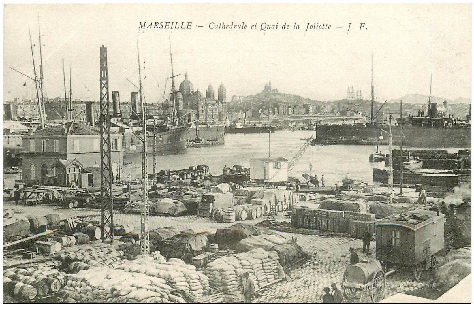13 MARSEILLE. Quai de la Joliette J.F
