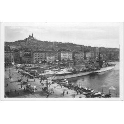 carte postale ancienne 13 MARSEILLE. Quai des Belges. Carte Photo