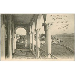 carte postale ancienne 13 MARSEILLE. Restaurant de la Réserve 1905