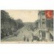 carte postale ancienne 62 LENS. Marché aux légumes Boulevard des Ecoles 1909