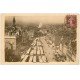 carte postale ancienne 62 LENS. Panoramique le Marché 1939
