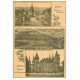 carte postale ancienne 62 LIEVIN et VIMY. Eglise, Mont et Château de Rollencourt 1916