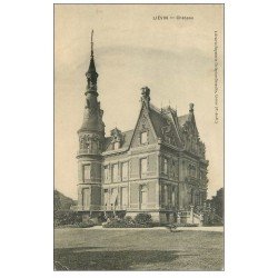carte postale ancienne 62 LIEVIN. Château et la Tour