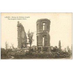 carte postale ancienne 62 LIEVIN. Guerre 1914-18. Château Jonglet