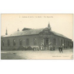 ancienne 62 LIEVIN. La Mairie bien animée