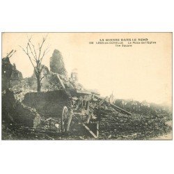carte postale ancienne 62 LOOS-EN-GOHELLE. L'Eglise la Place